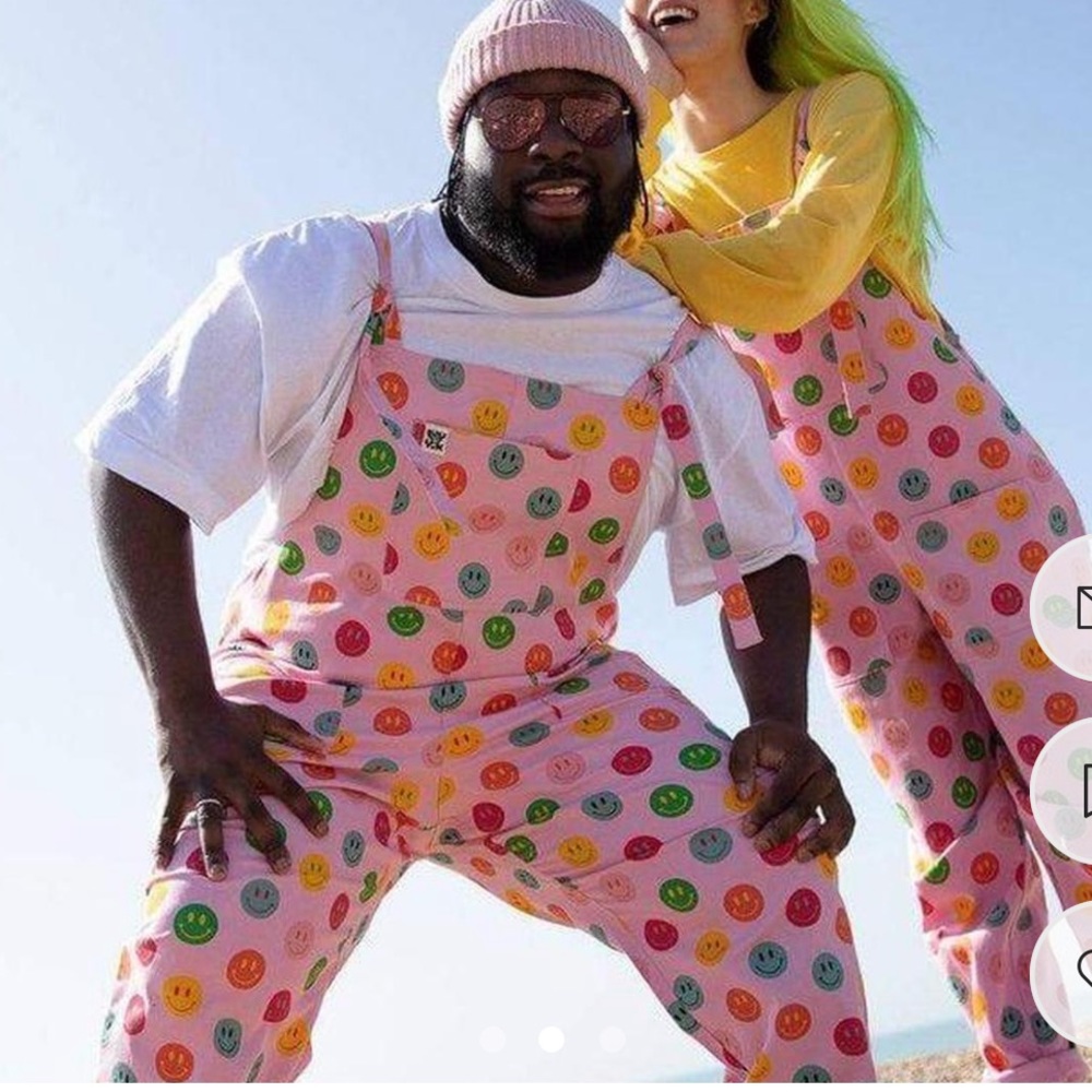 Lucy and Yak Smiley LE Dungarees